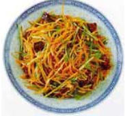 Chinese Food Recipe: Marinated Carrot Shreds